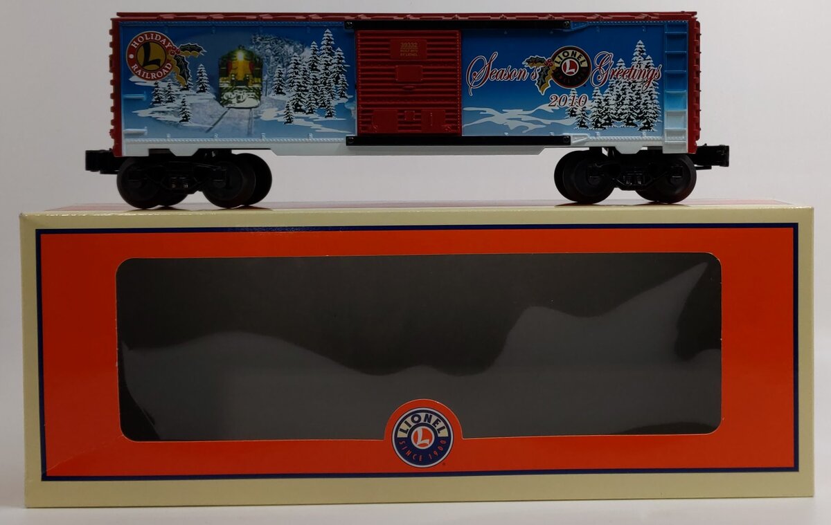 Lionel 6-39332 O Gauge 2010 Christmas Boxcar LN/Box