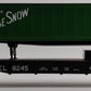 MTH 30-7683 O Gauge Erie Lackawanna Flatcar w/Trailer LN/Box