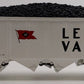 MTH 30-8002 O Gauge Lehigh Valley Diecast 4-Bay Hopper #25471 w/Coal Load LN/Box