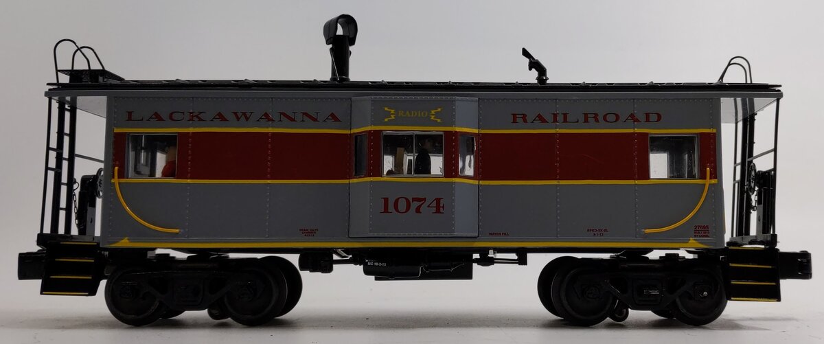 Lionel 6-27695 O Gauge Lackawanna NS Heritage Bay Window Caboose #1074 LN/Box