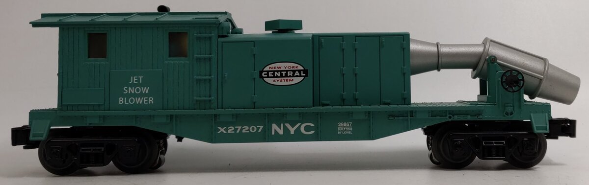 Lionel 6-29867 O Gauge New York Central Jet Snow Blower