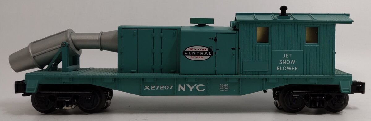 Lionel 6-29867 O Gauge New York Central Jet Snow Blower #27207 MT/Box