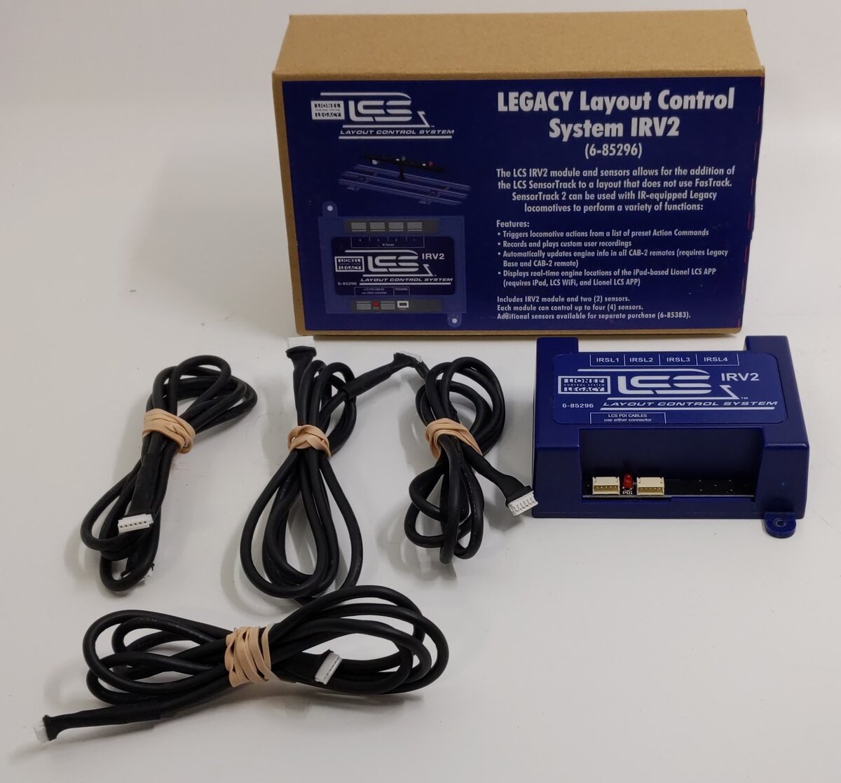 Lionel 6-85296 O LCS IRV2 SensorTrack 2 LN/Box