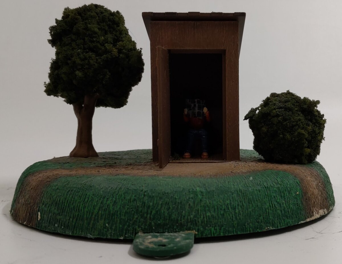 Lionel 6-34150 O The Reading Room Operating Outhouse