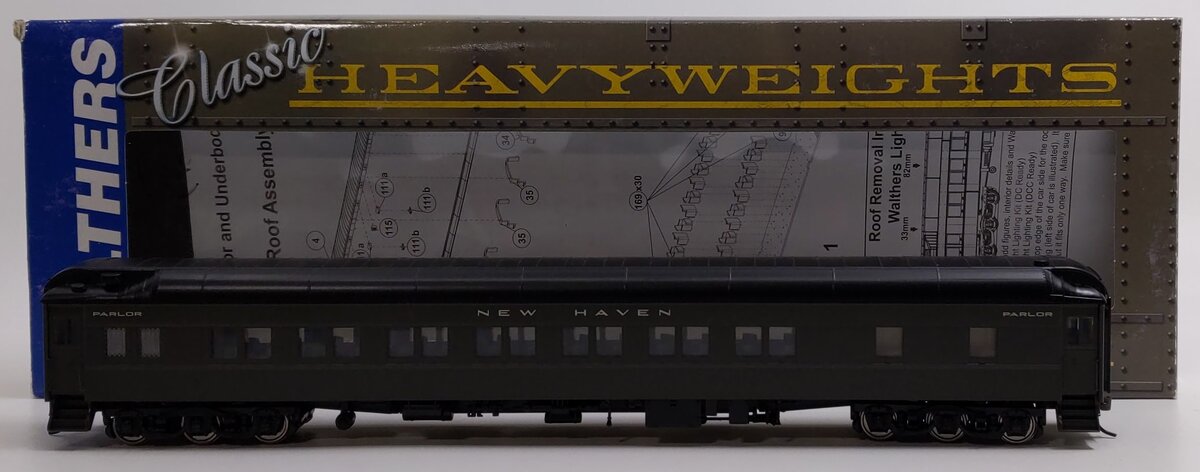 Walthers 932-10315 HO Scale New Haven Pullman Heavyweight 28-1 Parlor Car LN/Box