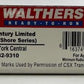 Walthers 932-9310 HO Scale New York Central 20th Century Lounge Car LN/Box