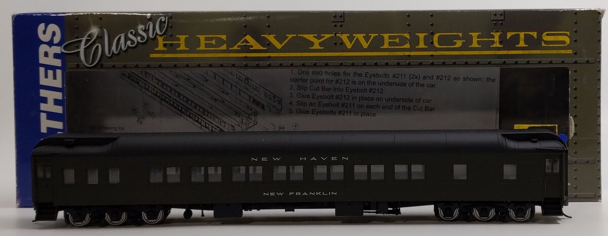 Walthers 932-10218 HO Scale New Haven Pullman Heavyweight 14 Section Sleeper LN/Box