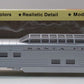 Con-Cor 0001-000712 HO Santa Fe 85' Corrugated Reg Dome Passenger Car #502 Kit