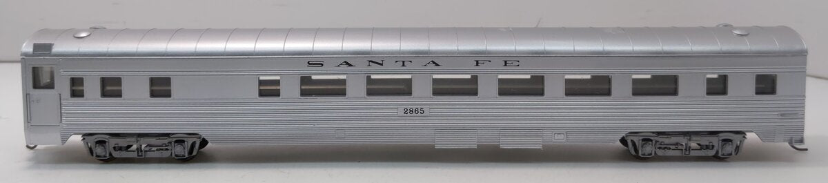 Con-Cor 0001-000702 HO Santa Fe 85' Corrugated Passenger Coach #2865