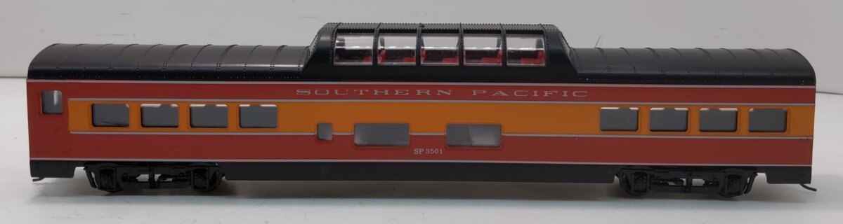 Con-Cor 0001-000942 HO Scale SP 72 FT Daylight Vista Dome Car #3501
