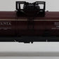 Lionel 6-6307 O Gauge Pennsylvania Single Dome Tank Car LN/Box