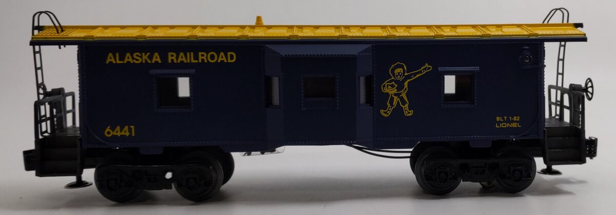 Lionel 6-6441 O Gauge Alaska Railroad Bay Window Caboose LN/Box