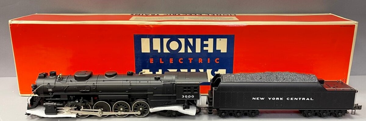 Lionel 6-18009 O Gauge NYC Mohawk 4-8-2 L-3 Steam Locomotive & Tender #3000 LN/Box