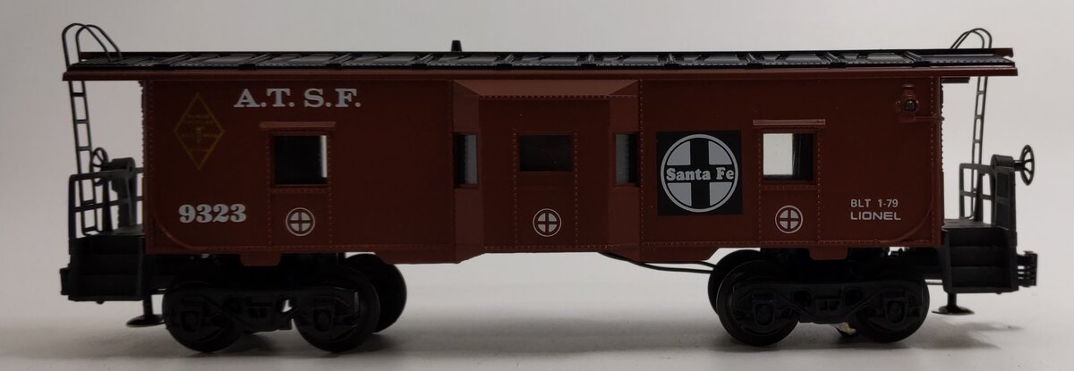 Lionel 6-9323 O Gauge Famous American Railroad Series ATSF Caboose LN/Box