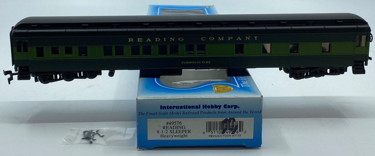 IHC 49576 HO Reading "Fairmount Park" Heavyweight 8-1-2 Sleeper EX/Box