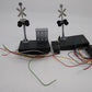 Z-Stuff DZ-1020 O Crossing Signal w/Block Signal Detector & Sound (Set of 2) NIB