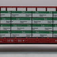 MTH 20-98229 O Gauge CP Rail Center I-Beam Flatcar w/Lumber Load NIB