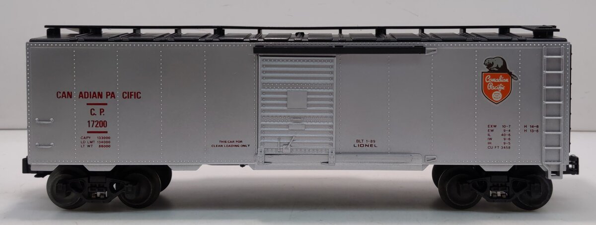 Lionel 6-17200 O Gauge Canadian Pacific Boxcar #15634 LN/Box