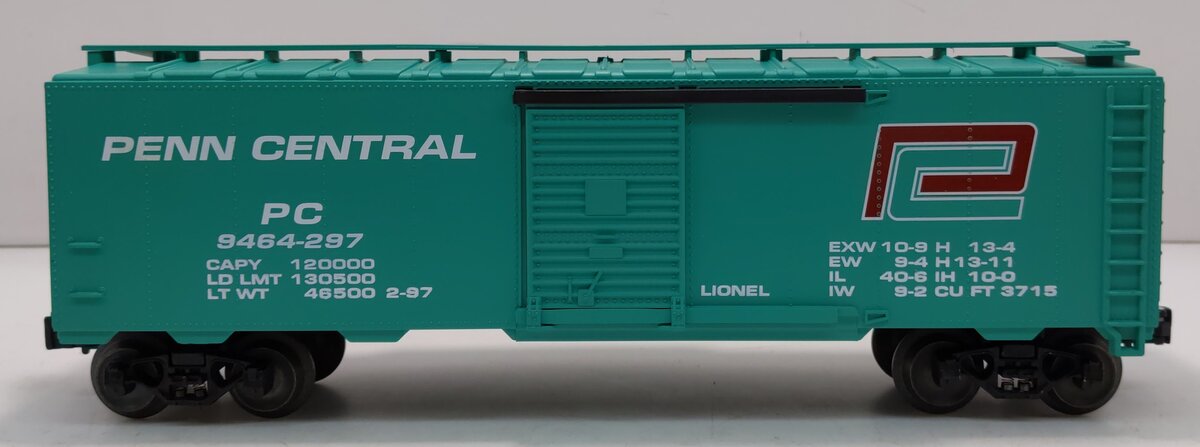 Lionel 6-17225 O Gauge Penn Central Scale-Size Boxcar #9464-297 LN/Box