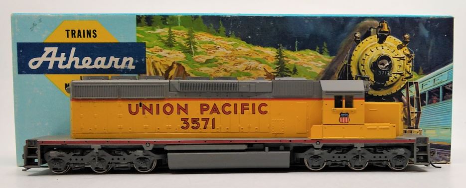 Athearn 4408 HO Scale Union Pacific SD40-2 Diesel Locomotive #3571 LN/Box