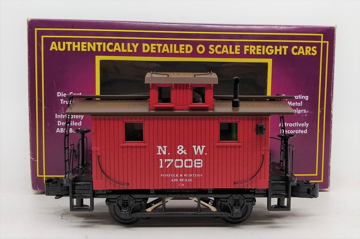 MTH 20-91348 Norfolk & Western Bobber Caboose LN/Box