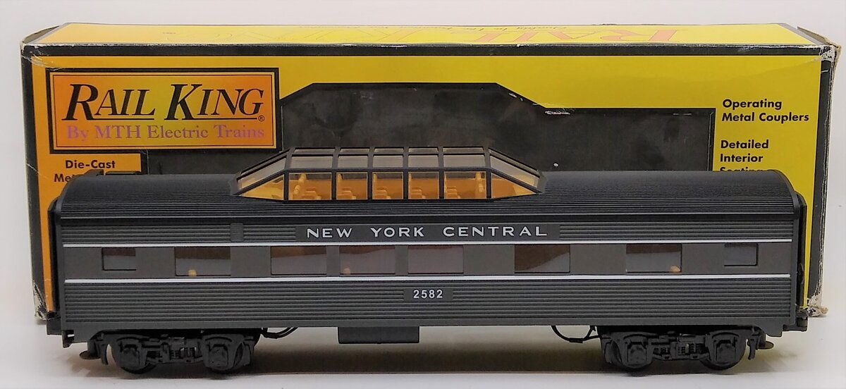 MTH 30-6110D New York Central O27 Dome Car LN/Box