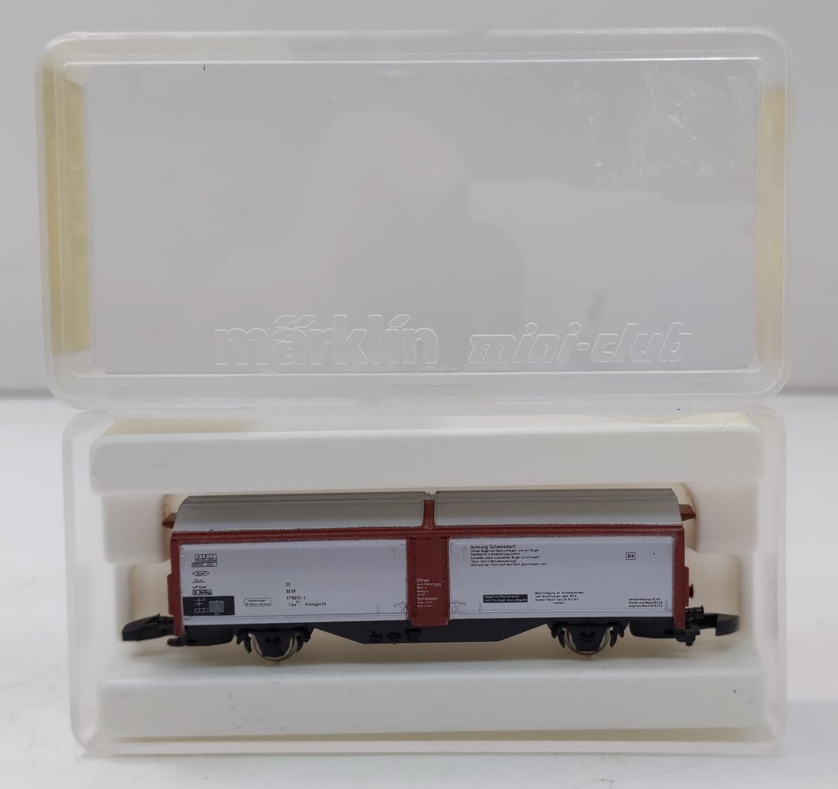 Marklin 8623 Z Scale Mini-Club DB Sliding Door Boxcar EX/Box