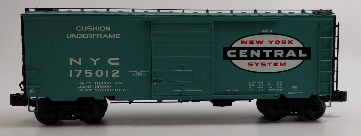 Lionel 6-17288 O Gauge New York Central PS-1 Box Car #175012 LN/Box