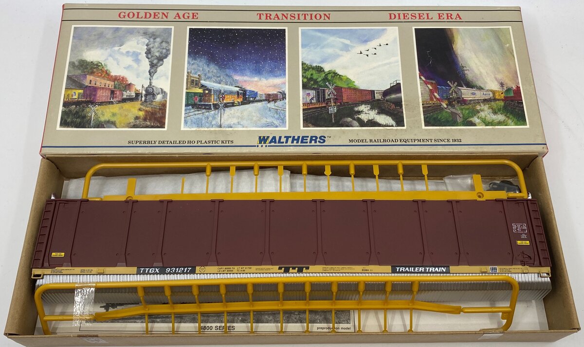 Walthers 932-4803 HO Conrail 89' Enclosed AutoCarrier Kit # 931225 MT/Box