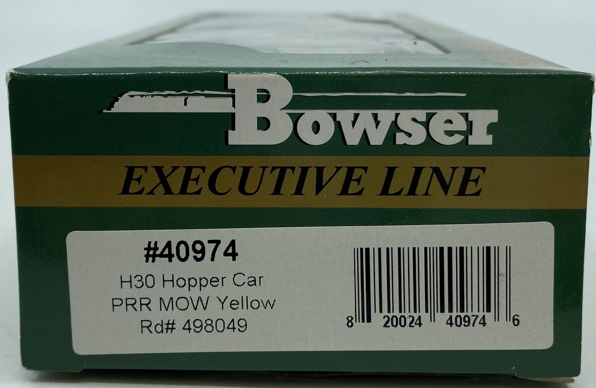 Bowser 40974 HO Pennsylvania Railroad H30 Covered Hopper #498049
