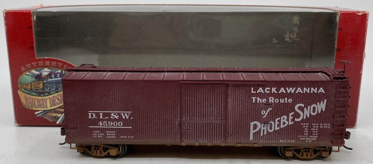 Ertl 4296 HO DL&W 50' USRA Double Sheated Boxcar #45900