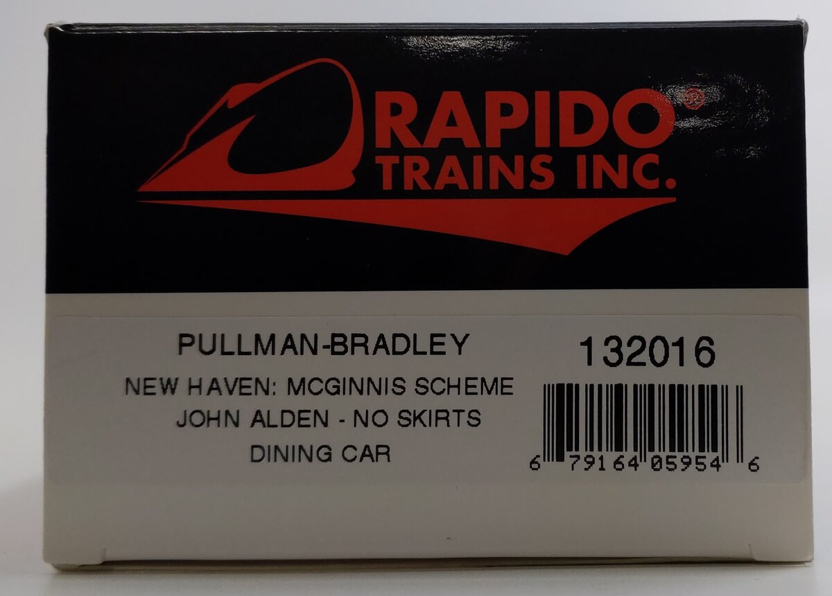 Rapido Trains 132016 HO Scale New Haven 