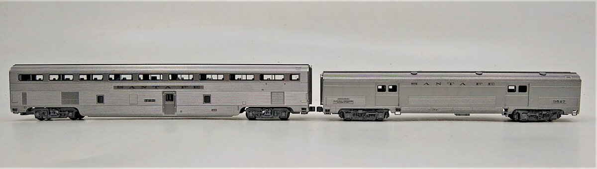 Kato 106-7115 N Scale Santa Fe El Capitan 2-Car Add-On Set