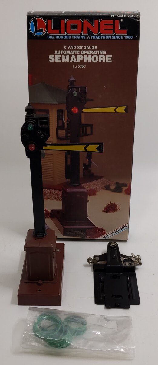 Lionel 6-12727 O and O27 Gauge Automatic Operating Semaphore Signal