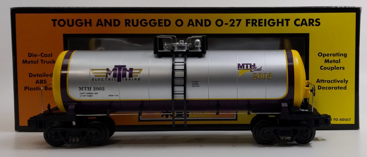 MTH 30-7380 O Gauge MTH RRC 2003 Single Dome Tank Car MT/Box