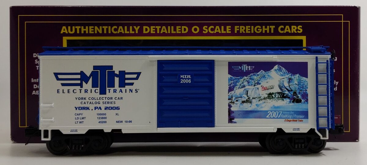 MTH 20-93348 O Gauge TCA Fall York 2006 40' Boxcar LN/Box