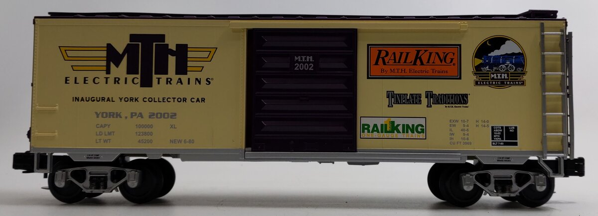 MTH 20-93154 O Gauge TCA York 2002 Boxcar MT/Box