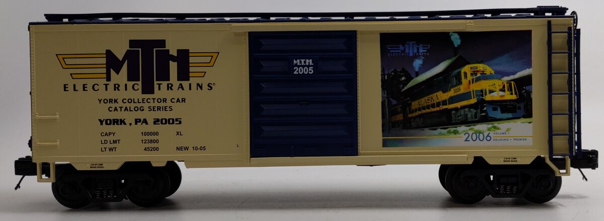 MTH 20-93318 O Gauge TCA Fall York 2005 40' Boxcar MT/Box