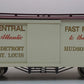Bachmann 93364 G NYC Fast Mail Despatch Box Car with Metal Wheels #1009