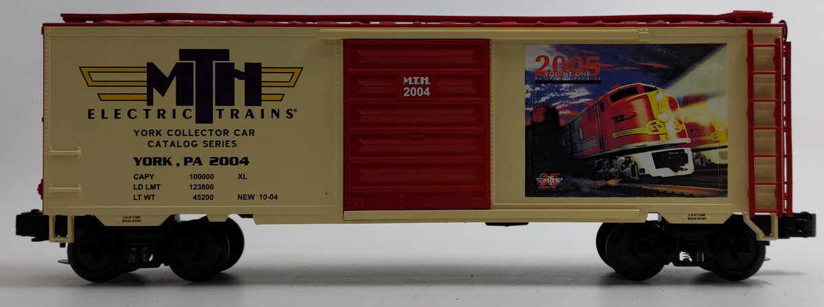 MTH 20-93212 O Gauge TCA Fall York 2004 40' Box Car LN/Box