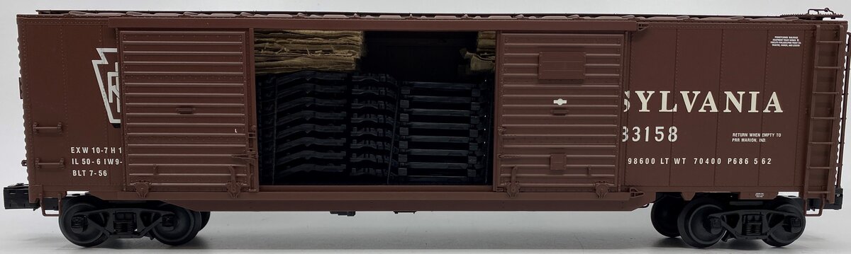 Lionel 6-17281 O Gauge Pennsylvania AAR Standard Double-Door Boxcar #83158 LN/Box