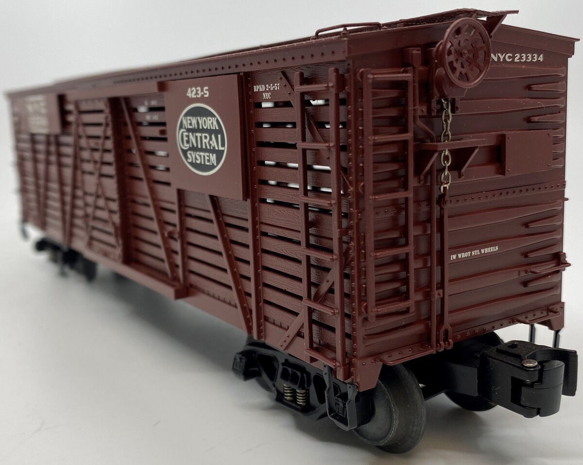 Lionel 6-17703 O Gauge New York Central 40-Ton Stock Car #23334 LN/Box