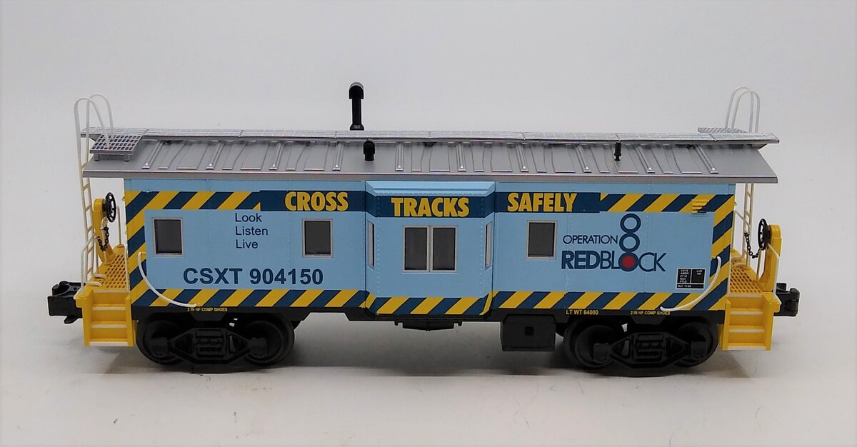 MTH 20-91131 CSX Bay Window Caboose #904150 LN/Box