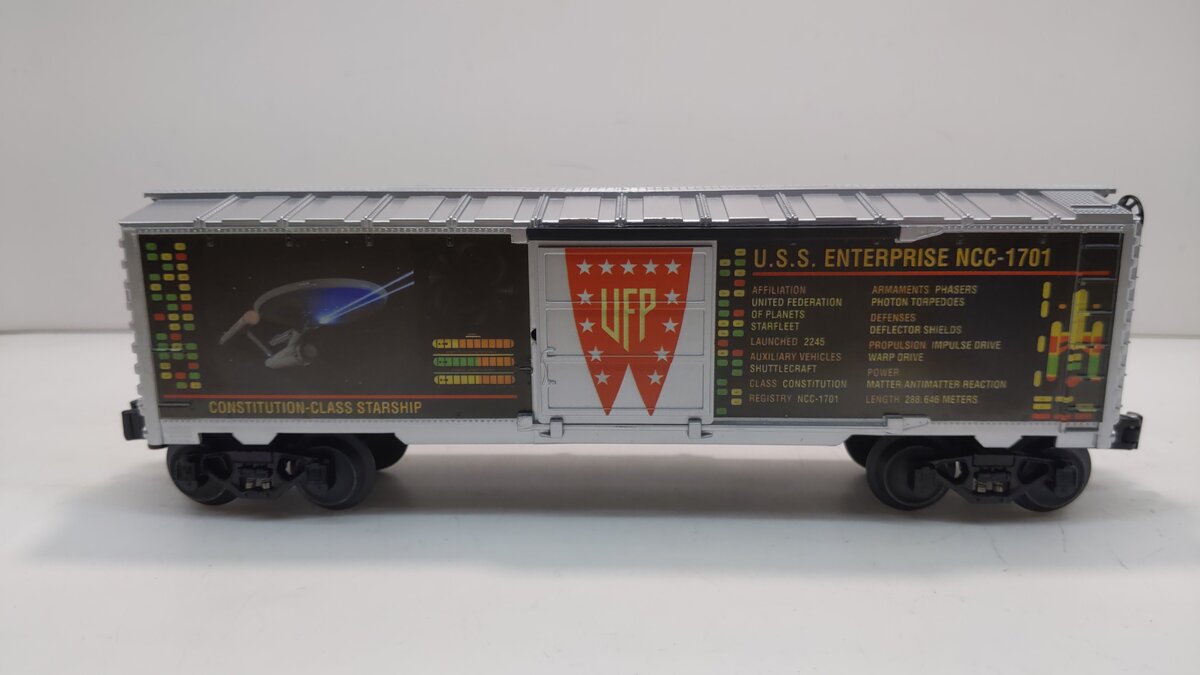 Lionel 2028540 O Gauge Capt Kirk Star Trek Boxcar LN/Box