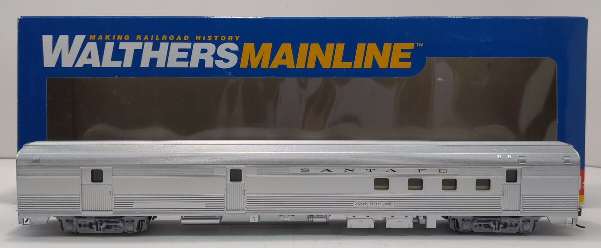 Walthers 910-30302 HO Santa Fe 85' Budd Baggage-Railway Post Office Car