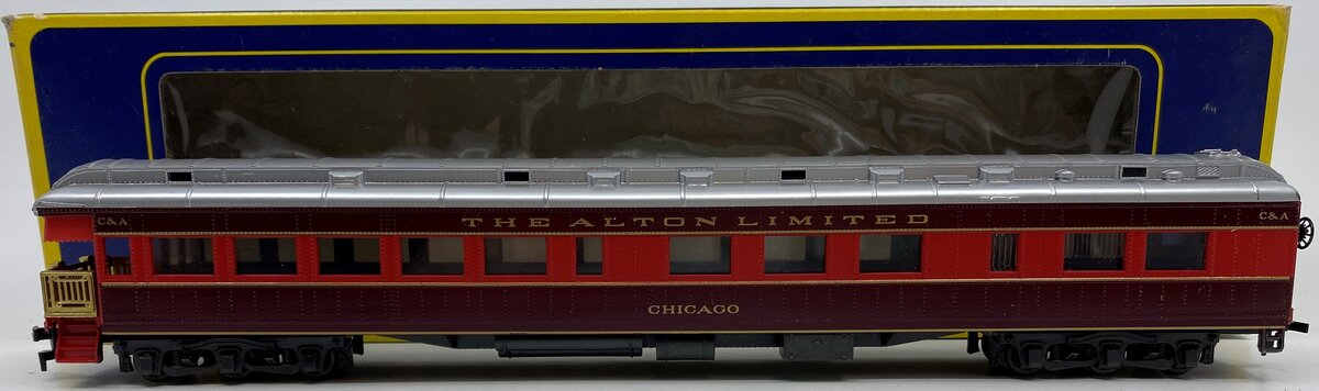 AHM 6202-21 HO The Alton Limited 1920 Observation Car - Chicago LN/Box