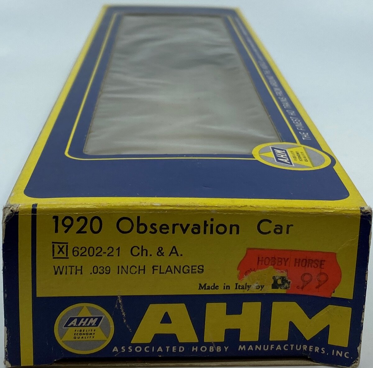 AHM 6202-21 HO The Alton Limited 1920 Observation Car - Chicago LN/Box