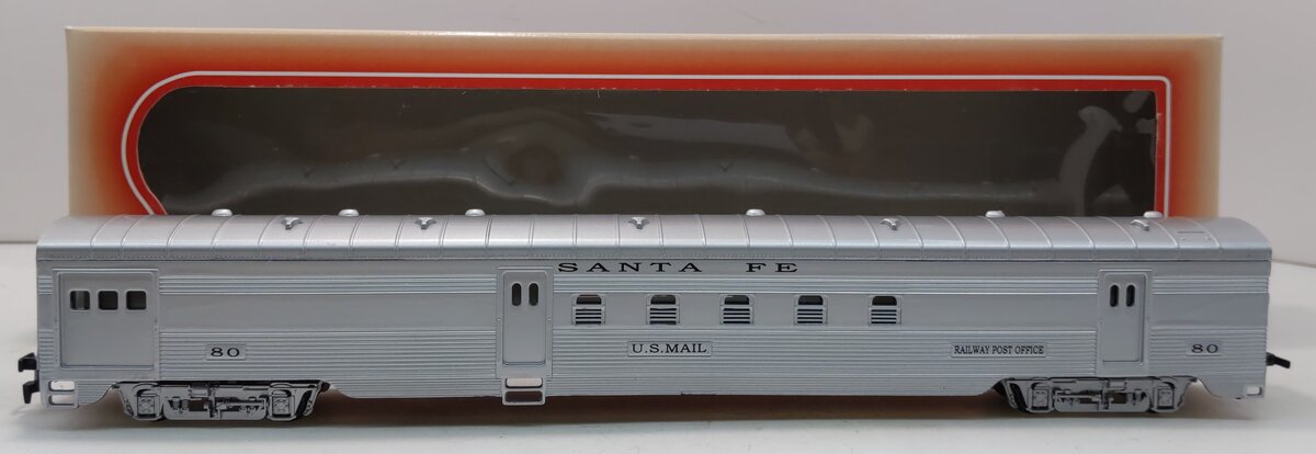 IHC 47785 HO Santa Fe Corrugated Side Pullman Standard U.S. Mail RPO Car #806