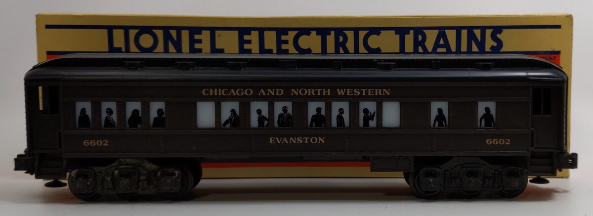 Lionel 6-16053 O Gauge Chicago & Northwestern "Evanston" Pullman Car #6602 EX/Box