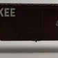 Industrial Rail 1004 O Gauge Milwaukee Road Box Car #21329 LN/Box